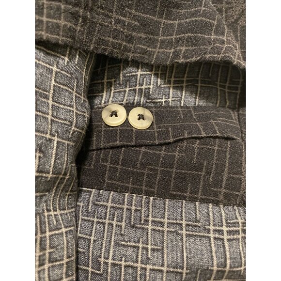 Croft & Barrow Hawaiian Shirt Mens Size Medium Tropical Palm Trees - Picture 6 of 7